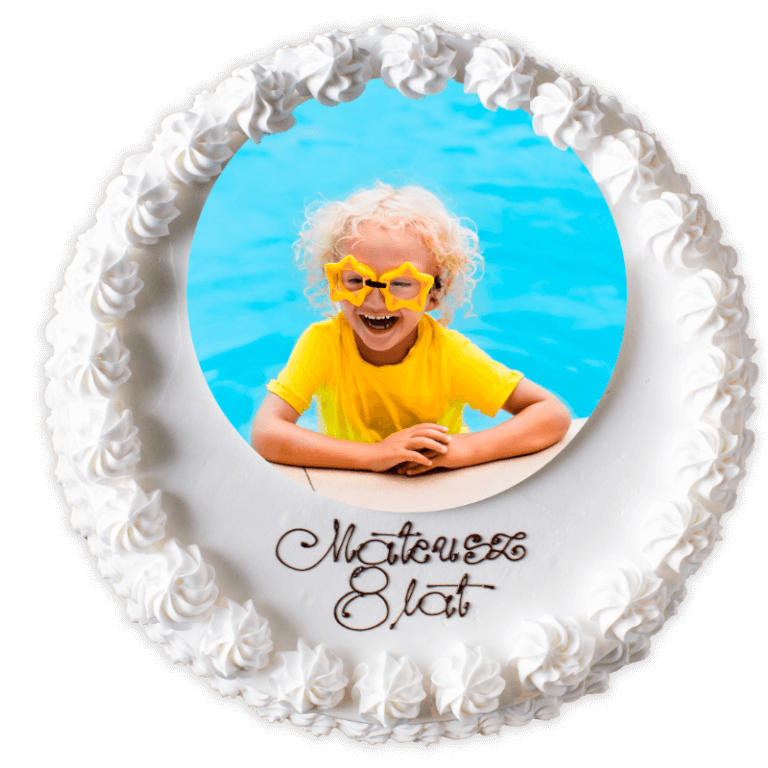 Cake with a photo - Sowa Kids Cakes - Cakes - Zdjęcie 1