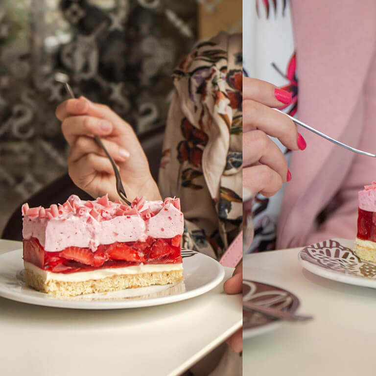 Spring cube - Dessert cubes - Dessert cakes - Zdjęcie 1