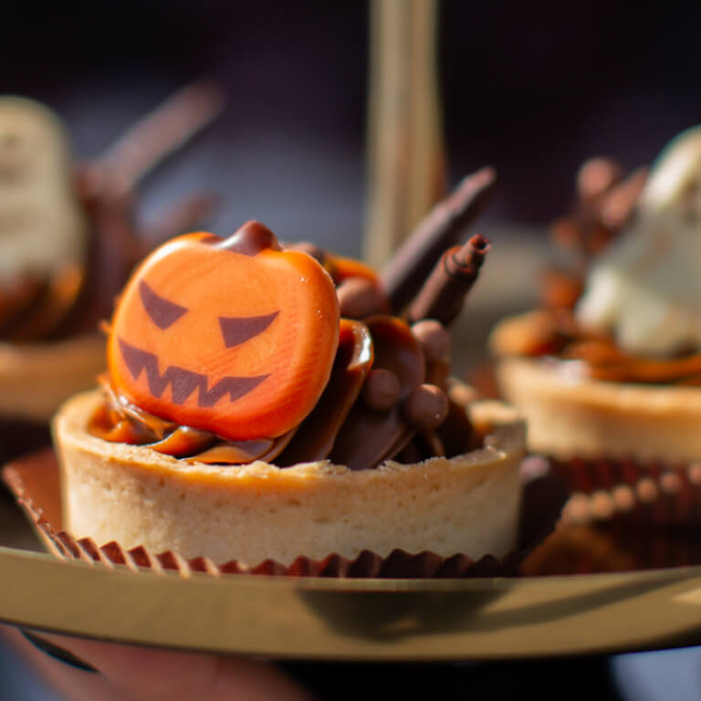 BABECZKA KAJMAKOWA HALLOWEEN - Babeczki - Ciastka - Zdjęcie 5