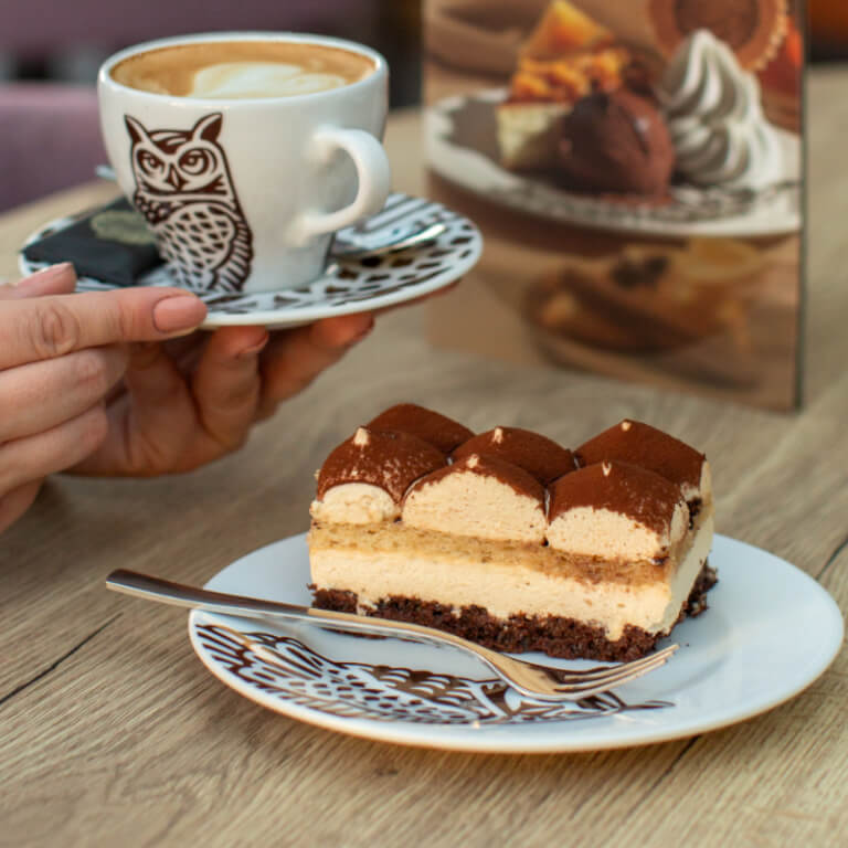 Kostka Tiramisu - Kostki - Ciasta deserowe - Zdjęcie 3