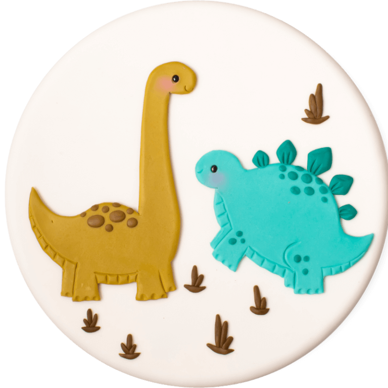 Tort Wesołe dinozaury - Torty dla dzieci - Torty - Zdjęcie 1