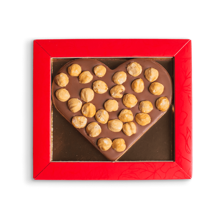MILK CHOCOLATE WITH NUTS - Chocolate - Chocolate delicacies - Zdjęcie 1